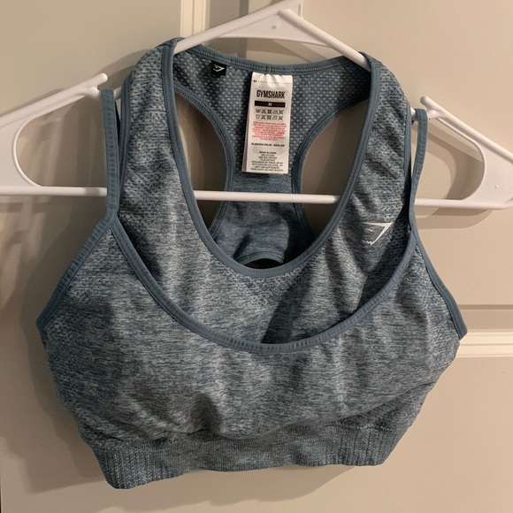 Gymshark women’s size medium teal sports bra - Picture 1 of 2